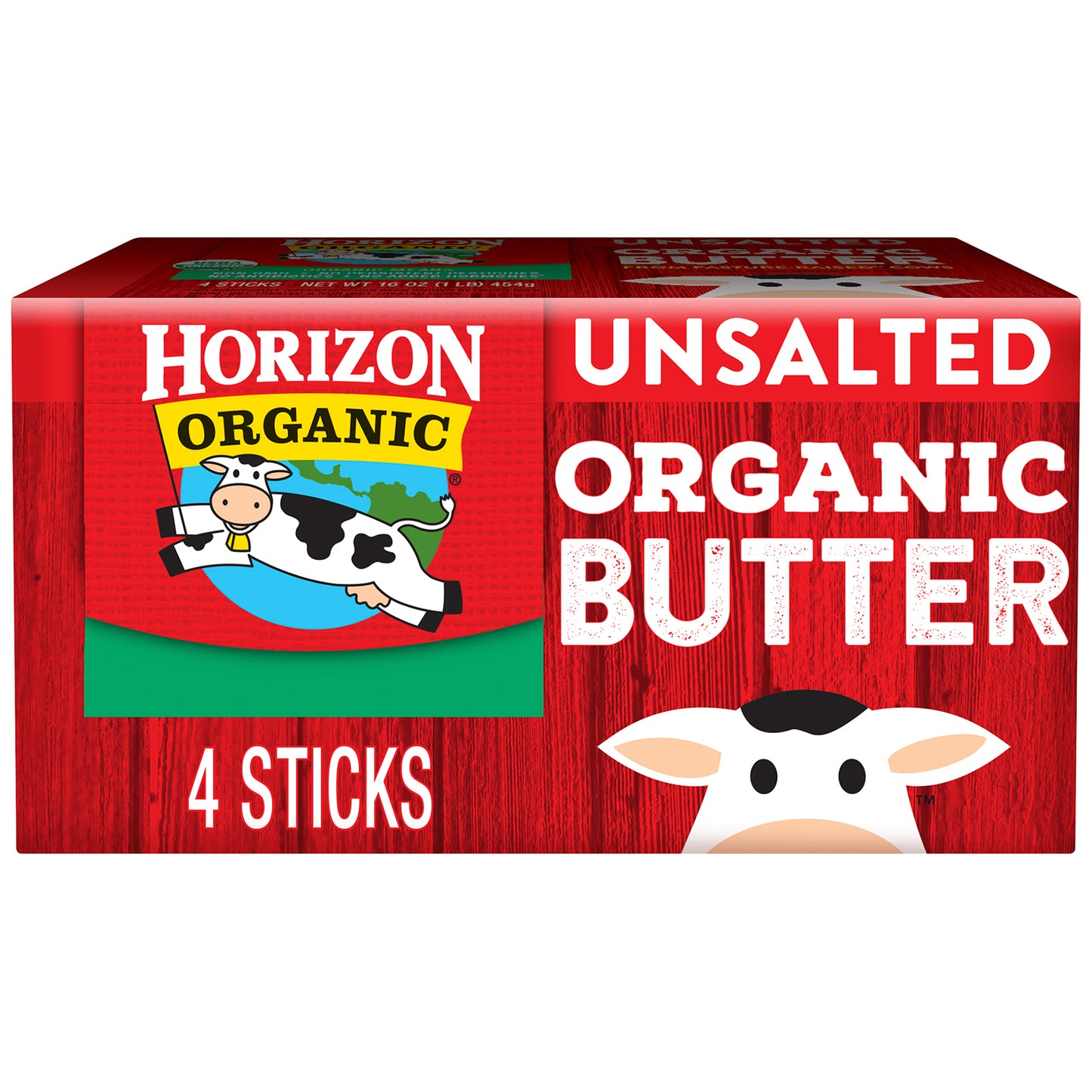 Horizon Organic Unsalted Butter (4ct, 4oz ea)