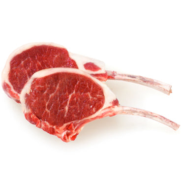 Pasture-Raised Local Lamb Rib Chop, Frenched, Raised w/o Antibiotics (Est. Weight: 0.48lb)